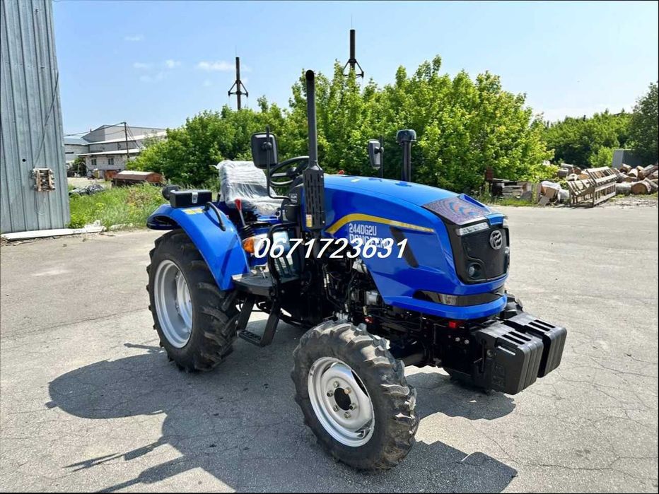 Трактор Dongfeng 244 DG2U*Безкоштовна Доставка*2-Дискове*ПРИМУСОВА!