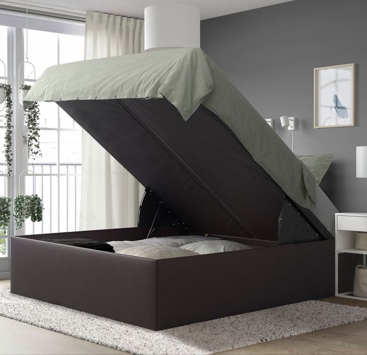 Somier IKEA TJÄLLE 160x200 cm com arrumação