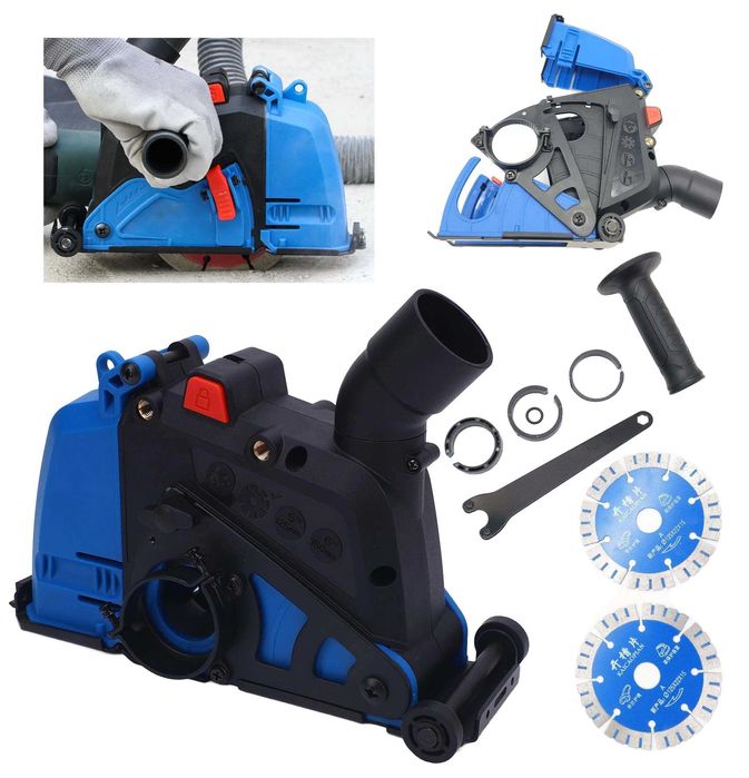 Насадка штроборез на болгарку 125-150мм кожух на УШМ для штробления