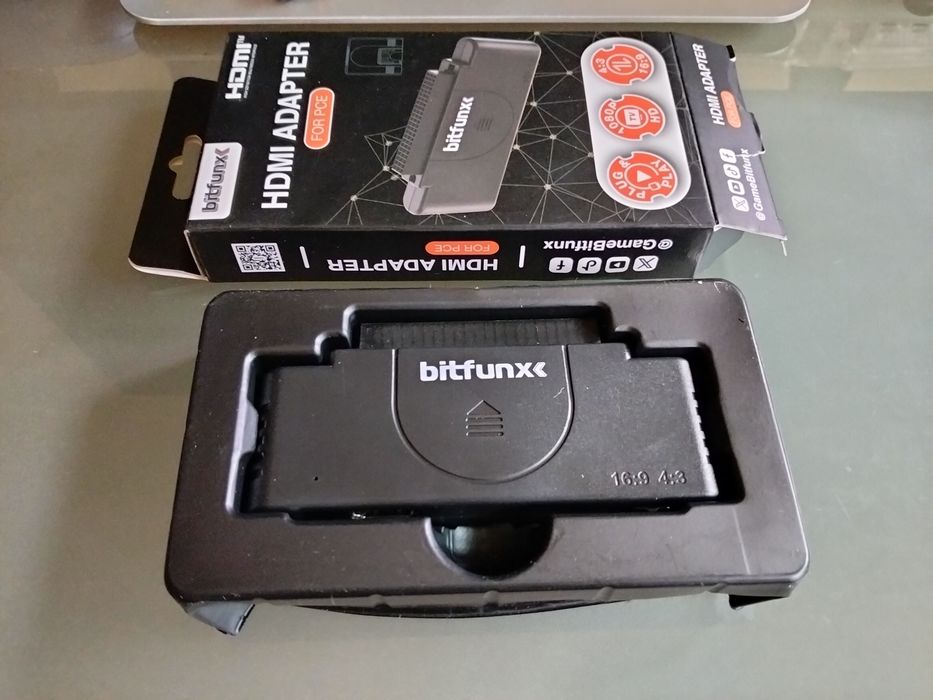 PC Engine - conversor pra hdmi e upscaler pra 1080p