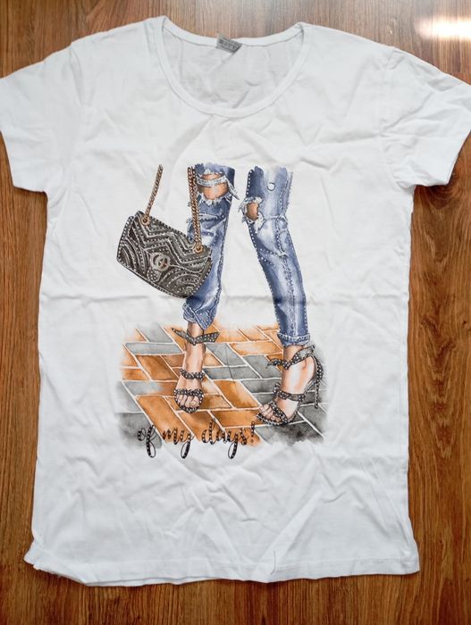 NOWA bluzka damska 100% cotton roz.L