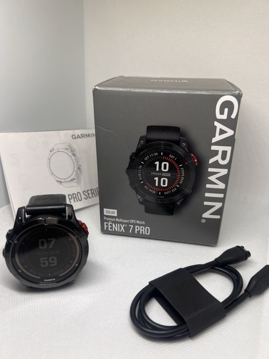 Garmin 7 pro solar, stan bdb, gwarancja,komplet
