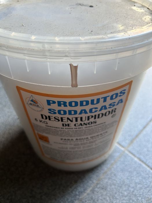 Soda Caustica  balde de 6kgs