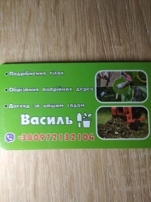 Альпініст. Зрізка аварійних дерев. Валка