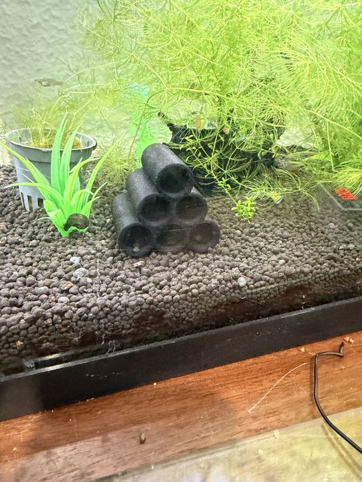 Ornamentos para aquario feito em impressora 3D