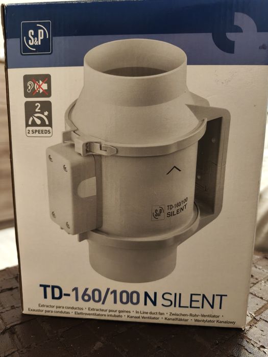 Витяжний вентилятор SOLER&PALAU TD-160/100 N SILENT