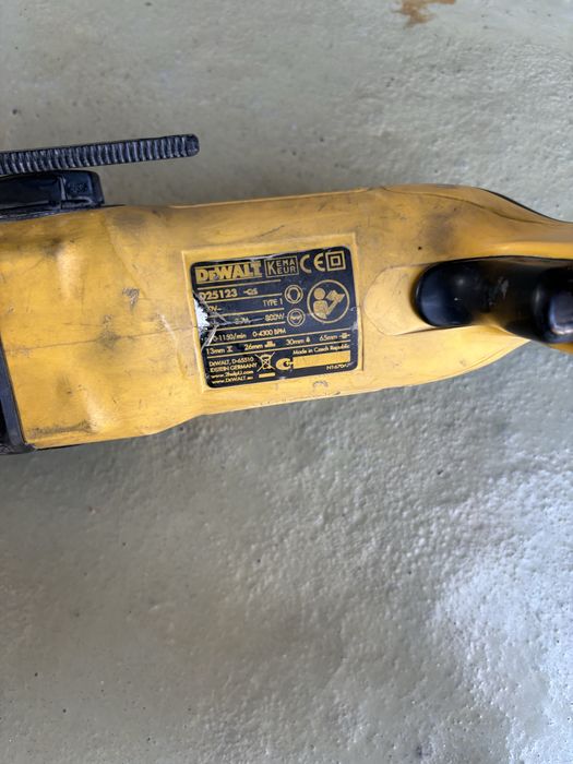 Wiertarka udarowa dewalt d25123k typ1, czesci