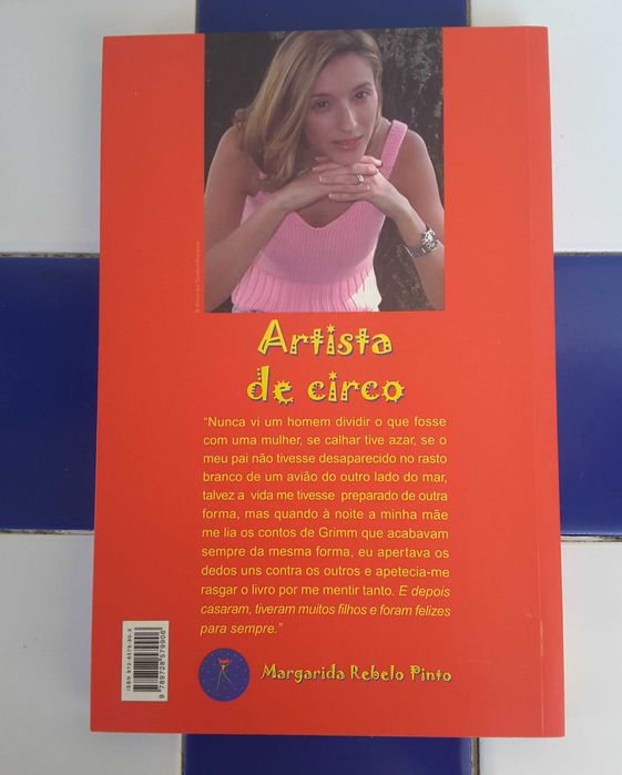 Livro "Artista de Circo", de Margarida Rebelo Pinto (Como NOVO!)