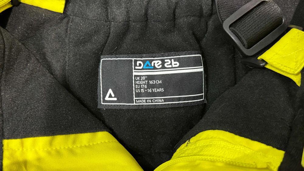 Лижні штани Dare2b — жовто-сині, чудовий стан