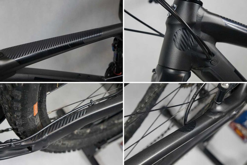 Naklejki ochronne NA ROWER CARBON 58x50cm 19szt