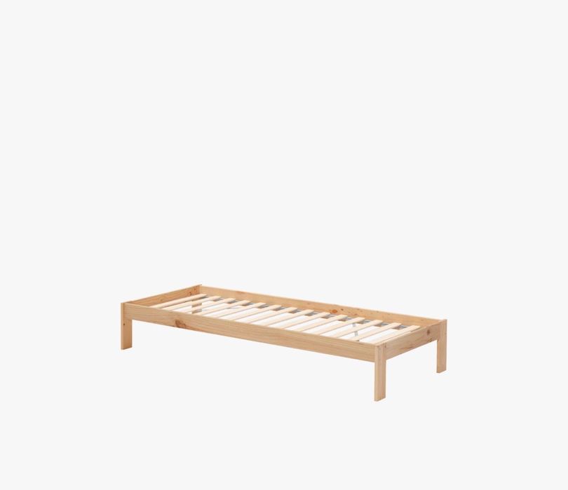 Cama individual 90x200 pinho natural
