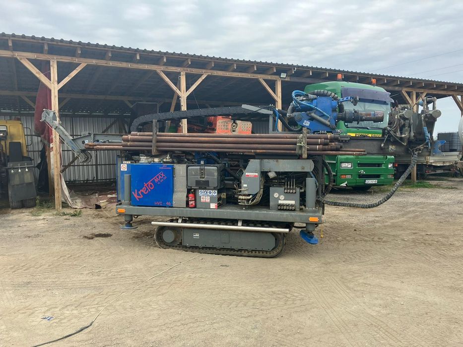 Wiertnica kretomax MB150  160m zerdzi  kreto max do studni pompy ciepł