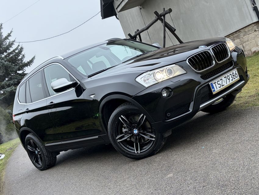 BMW X3 2011r 2,0D X-Drive 177KM 4x4 Tylko 148oookm Klima, Alu18 Skora Navi