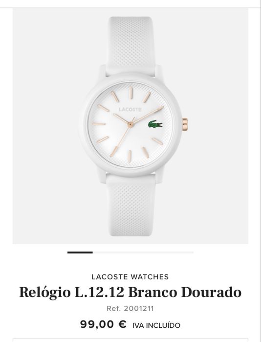 Relogio Lacoste 12.12 Mulher NOVO