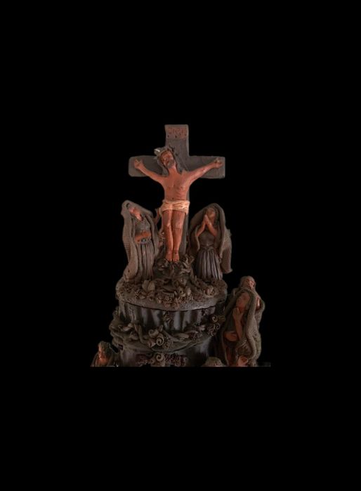 Calvário em Cerâmica