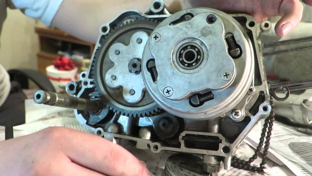 Капиталка двигателей мопеда альфа