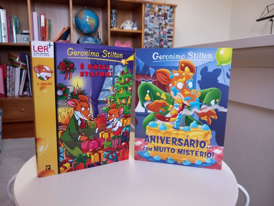Livros Geronimo Stilton