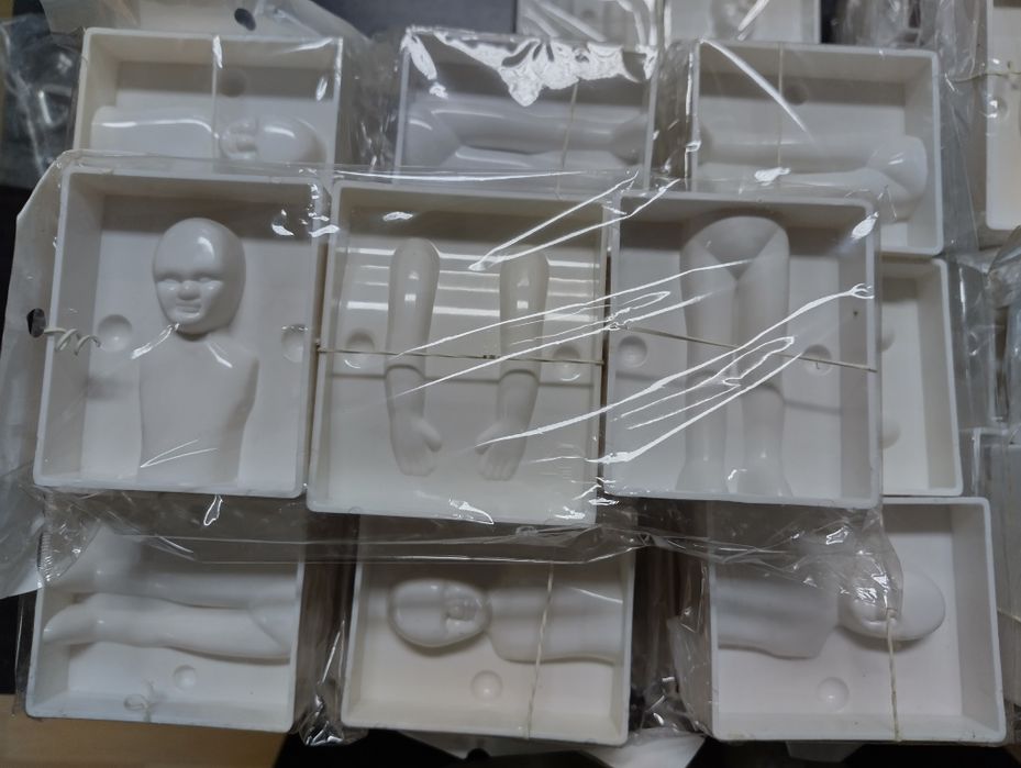Molde plástico, figures humanas - para revenda (58 unidades)