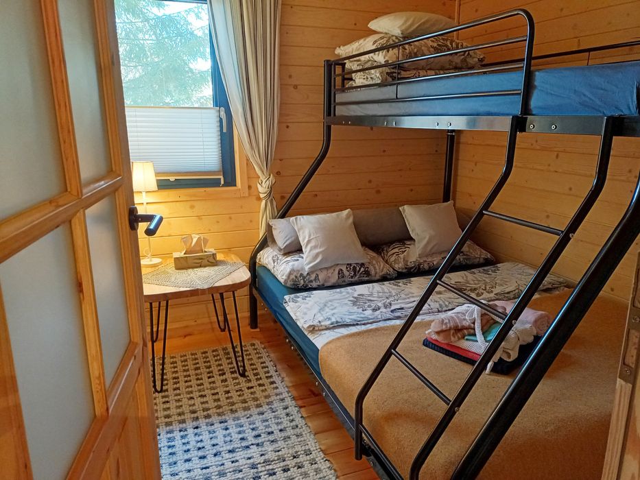 Eko domek,las,sauna,staw,prywatność