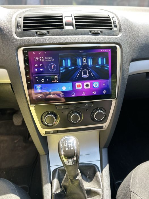 Магнітола android для Skoda Octavia A5, 10 дюймів CarPlay