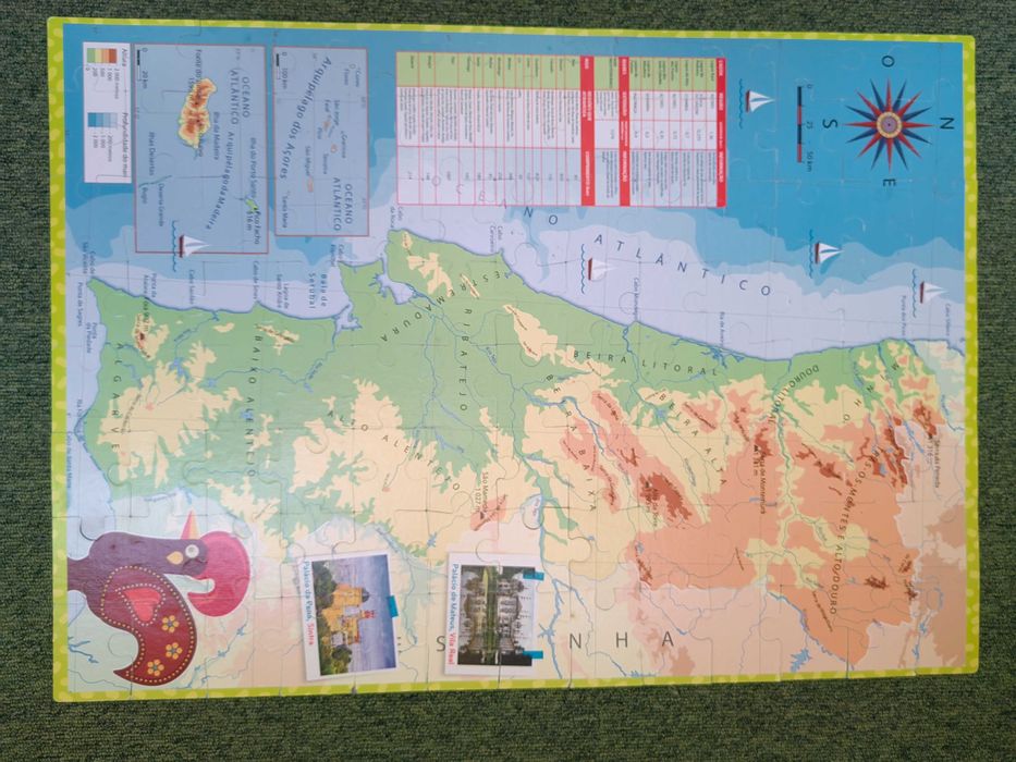 Puzzle À Descoberta de Portugal Clementoni