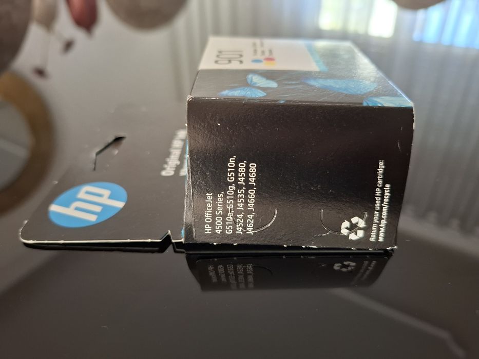 Tinteiro 901 tricolor HP novo