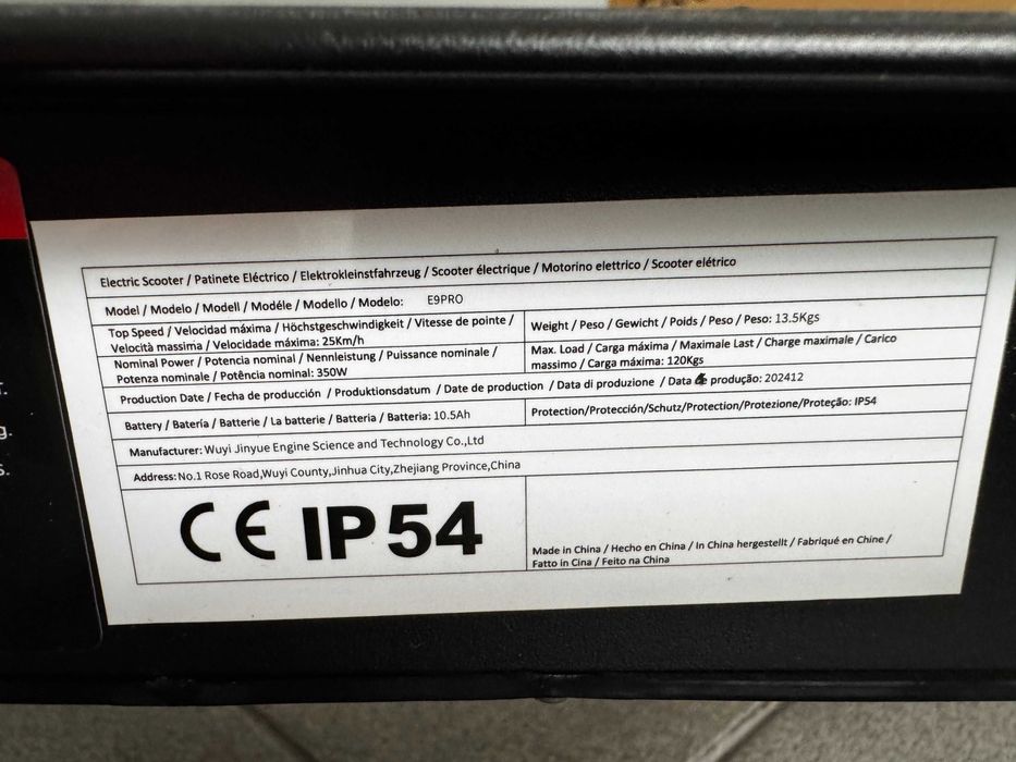 Bezpieczna Hulajnoga Elektryczna ZWheel 350W 30km 10Ah Super PREZENT