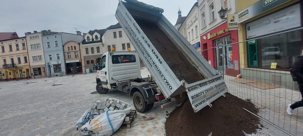 Ziemia osiewana do ogrodu pod trawnik krzewy czarnoziem humus żwir