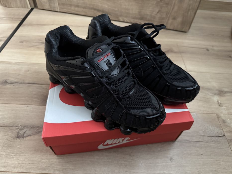 Buty męskie Nike Shox czarne 46 nowe