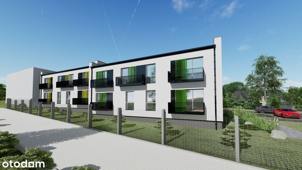 Nowoczesne 3-pokojowe mieszkanie (A4) z balkonem Brzozowe Ornontowice
