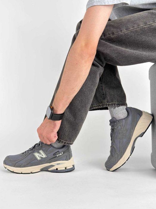 Waterproof кросівки New Balance 740 Thinsulate (41-50) — Чоловічі водостійкі Нью Баланс, сірі, утеплені, термо