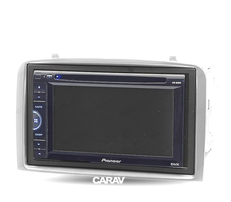 MOLDURA ADAPTADOR CINZA PARA RADIO 2-DIN ALFA ROMEO 147 Y GT