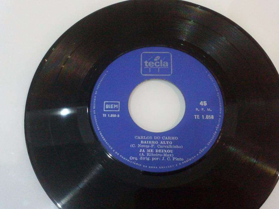 2 Discos de Vinil - Carlos do Carmo - António Mourão