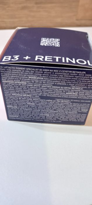 VICHY Liftactiv B3 + Retinol na noc 50 ml