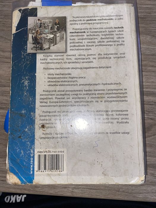 Podstawy mechatroniki podręcznik