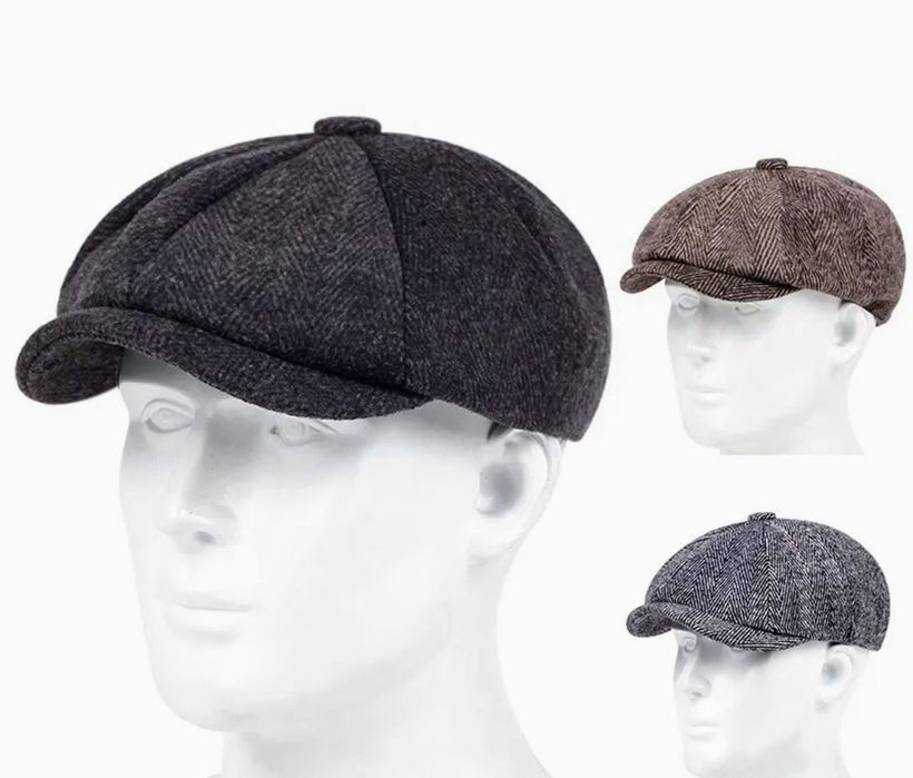 Kaszkiet w stylu retro