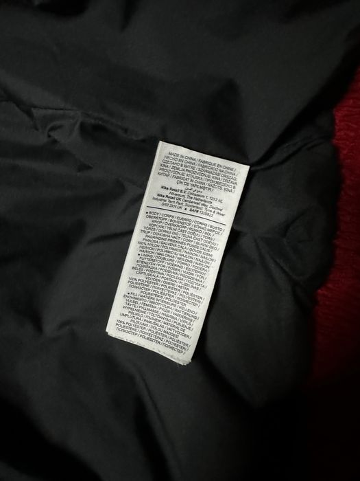 Оригінальний пуховик Jordan Джордан