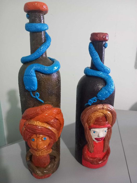 Artigos decorativos artesanais para casa, empresa e quintal