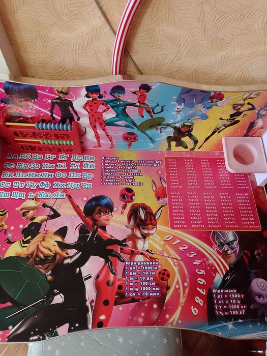 Дитяча парта зі стільцем для віку дитини до 6 років