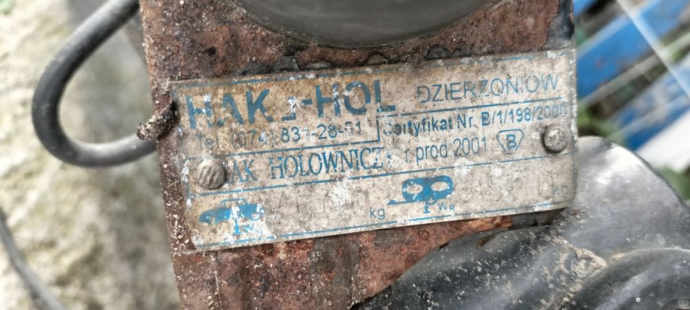 Hak holowniczy dostawczak