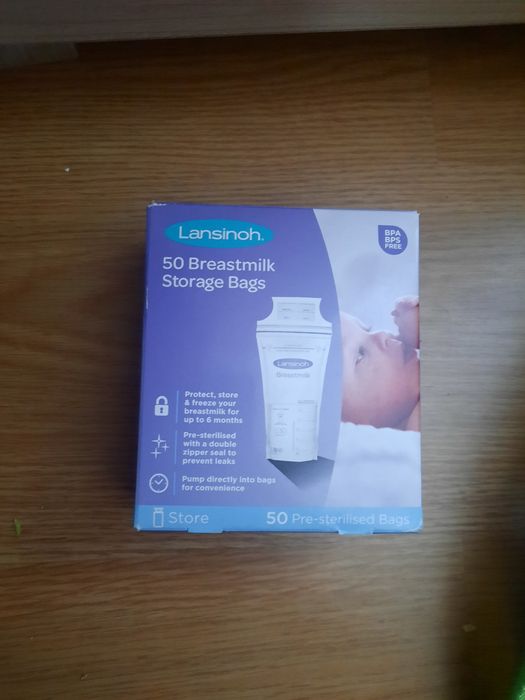 Woreczki na mleko lansinoh