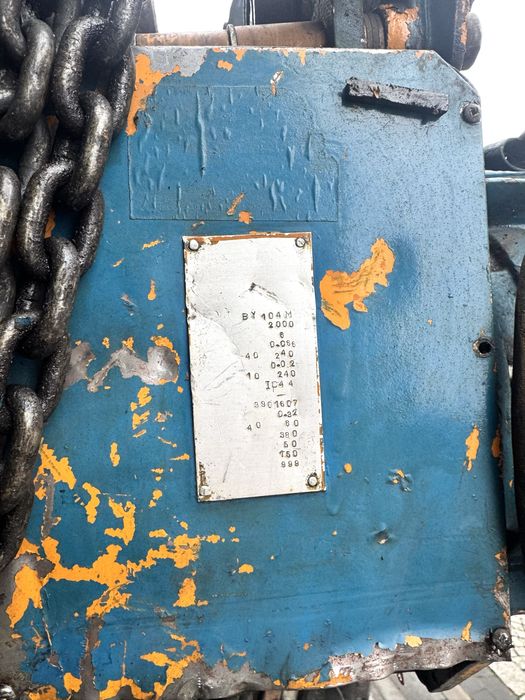 Elektrowciąg łańcuchowy Balkancar 2T suwnica wciągnik Demag wciągarka
