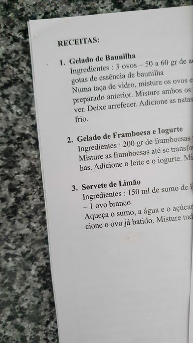 Maquina de fazer gelados