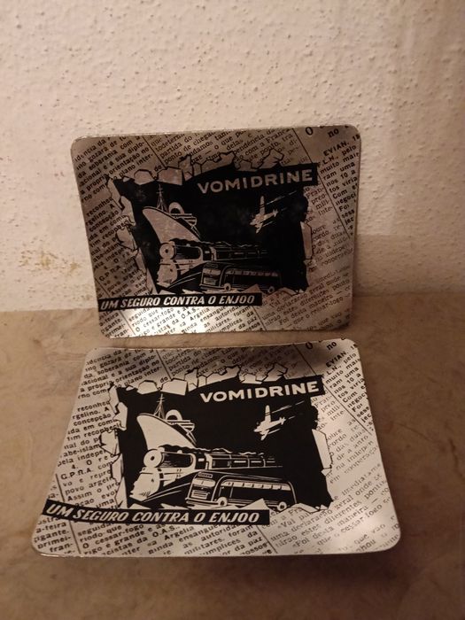 2 placas Vomidrine