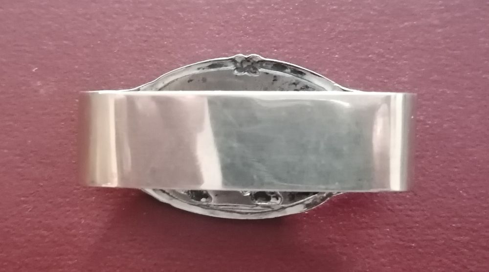 Argola de guardanapo prata