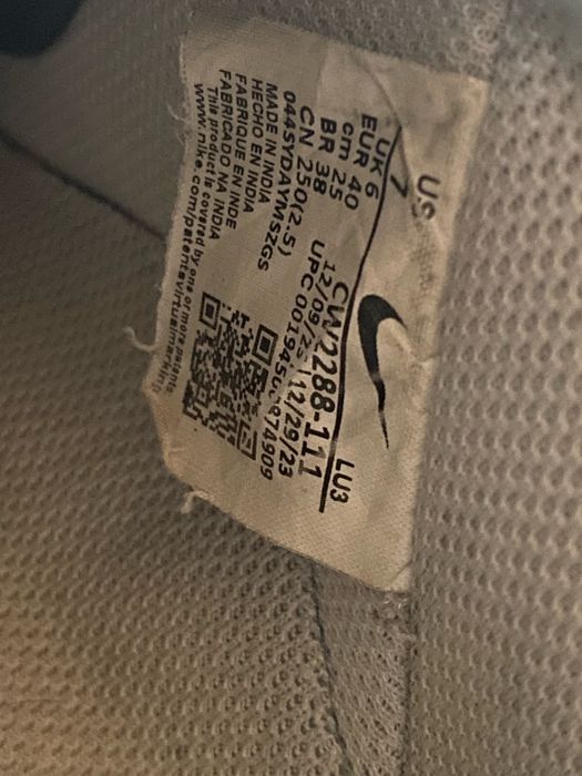 Air force 1 nike 40 25cm
