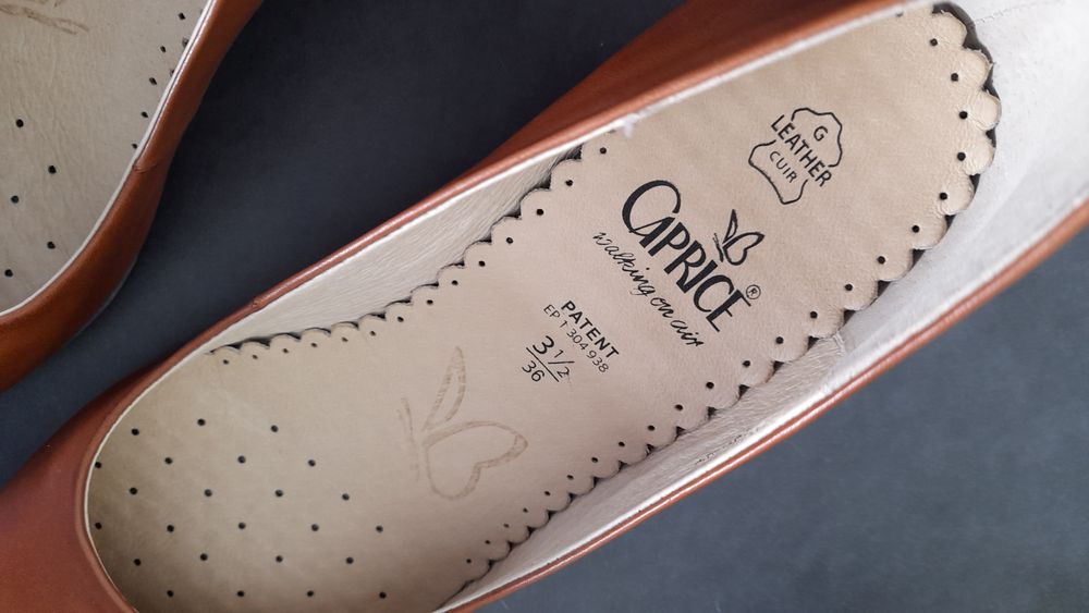 Półbuty caprice 36