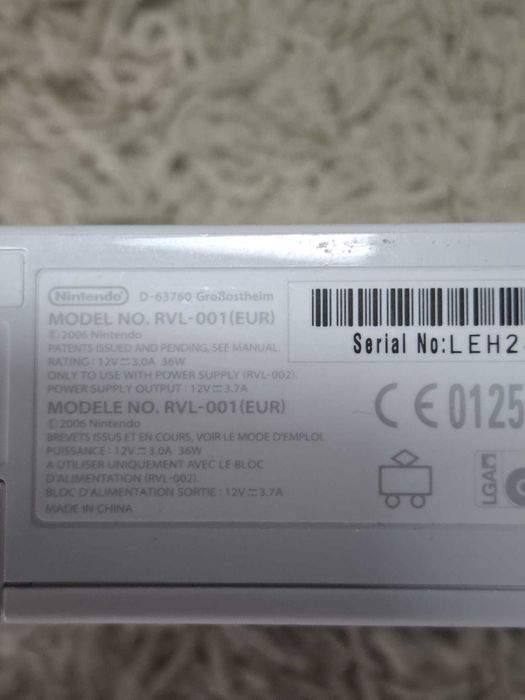 Konsola Nintendo Wii komplet pad sensor