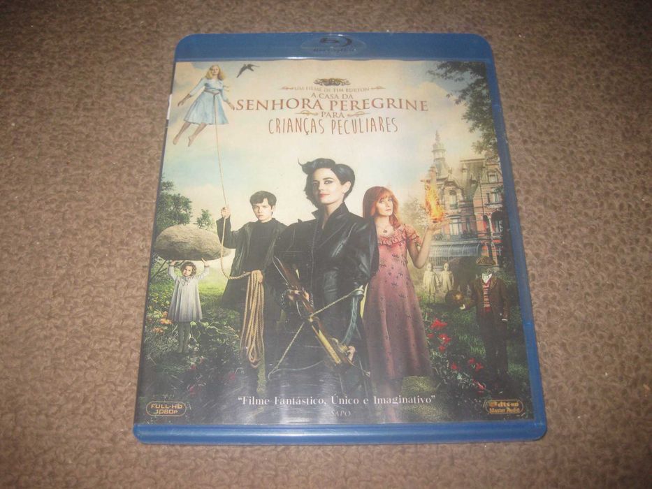 Blu-Ray "A Casa da Senhora Peregrine para Crianças Peculiares"