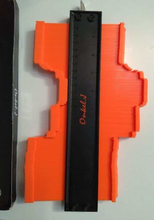 Regua de moldar, para madeira, metal